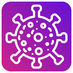 Virus Vector Icon Design Illustration