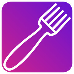 Fork Vector Icon Design Illustration