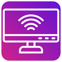 Wireless Connectivity Vector Icon Design Illustration