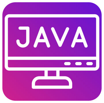 Java Vector Icon Design Illustration
