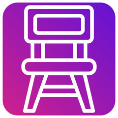 Chair Vector Icon Design Illustration