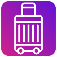 Luggage Vector Icon Design Illustration