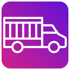 Truck Vector Icon Design Illustration