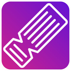 Ticket Vector Icon Design Illustration