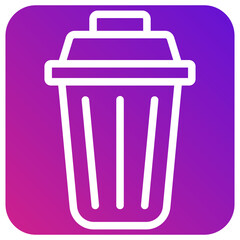 Trash Vector Icon Design Illustration