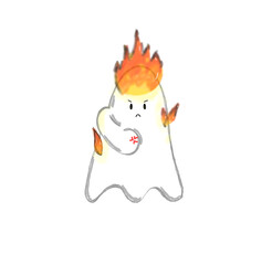 Fiery Little Ghost
