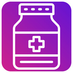 Obraz premium Medicine Vector Icon Design Illustration