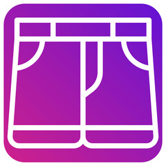 Shorts Vector Icon Design Illustration