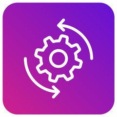 Agile Vector Icon Design Illustration