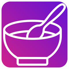 Soup Vector Icon Design Illustration