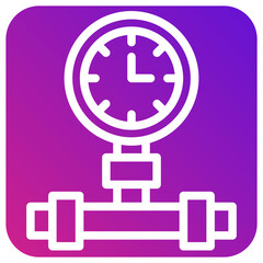 Manometer Vector Icon Design Illustration