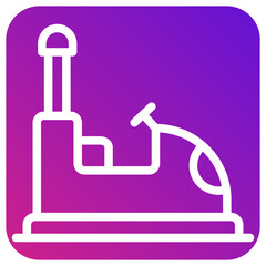 Bumper Car Vector Icon Design Illustration