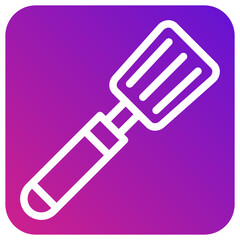 Fototapeta premium Spatula Vector Icon Design Illustration