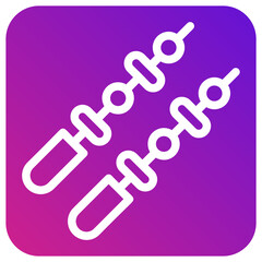 Kebab Vector Icon Design Illustration