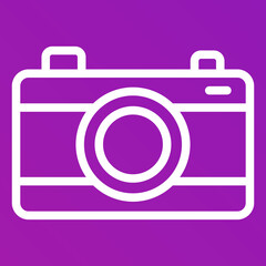 Digital camera Vector Icon Design Illustration