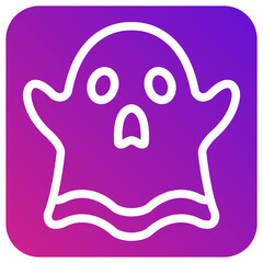 Ghost Vector Icon Design Illustration