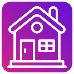 House Vector Icon Design Illustration