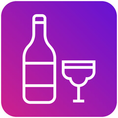 Drinks Vector Icon Design Illustration