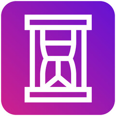Fototapeta premium Hourglass Vector Icon Design Illustration