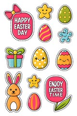 Fototapeta premium a-festive-Easter-themed-graphic-design