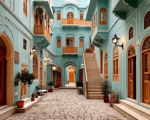 Indian Courtyard Architecture
