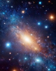 space background with stars