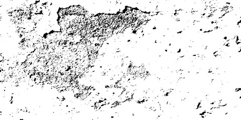 Black and white Dust overlay distress grungy effect paint. Black and white grunge seamless texture. Dust and scratches grain texture on white and black background.	