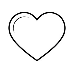 heart shape with a heart