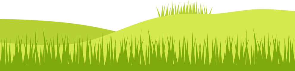 Green Field Illustration