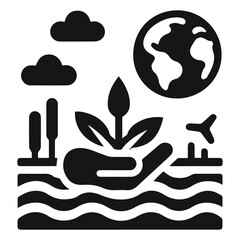 Nature conservation icon