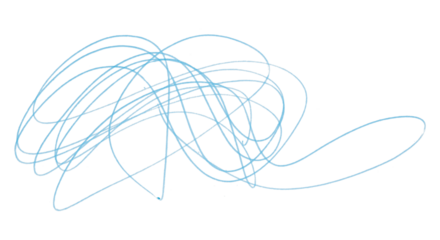 Light blue grunge pen lines, messy lines, hand drawn sketch, abstract doodle, isolated chaotic lines, grunge overlapping lines texture, artwork, ink, transparent background.