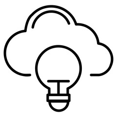 Cloud Idea Icon