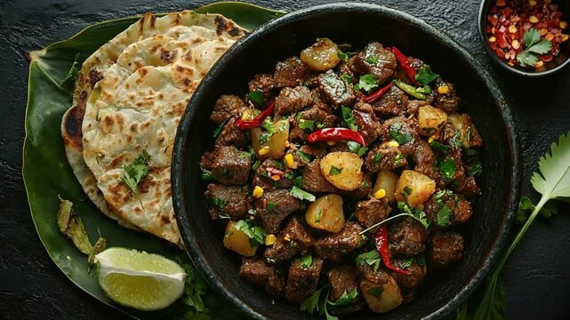kerala beef fry video indian cuisine
