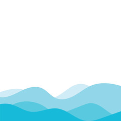 Abstract Water wave design background