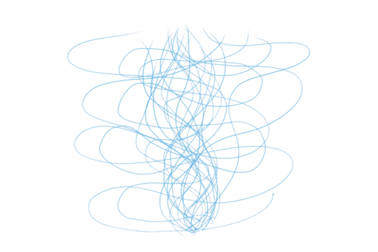 Light blue grunge pen lines, messy lines, hand drawn sketch, abstract doodle, isolated chaotic lines, grunge overlapping lines texture, artwork, ink, transparent background.