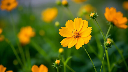 만개한 봄,여름 아름다운 꽃의 클로즈업 사진(Close-up photos of beautiful spring and summer flowers in full bloom)