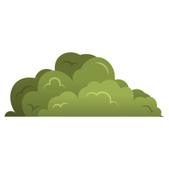 Green Brushes Illustration