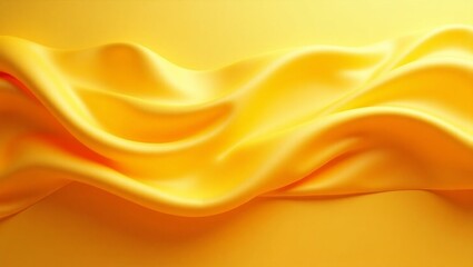 Stunning Yellow Silk Fabric Texture