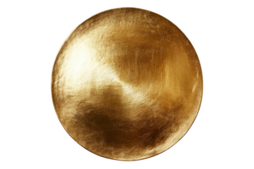 Golden orb with a swirling, textured surface gleams, a symbol of preciousness and light