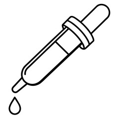 medical syringe icon