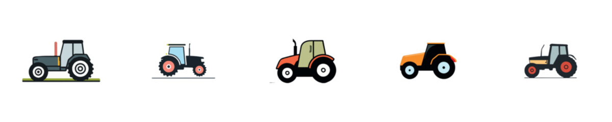 Fototapeta premium Tractor for Agriculture and Farm Vehicle Applications