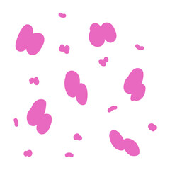 Dots Abstract Organic Shape