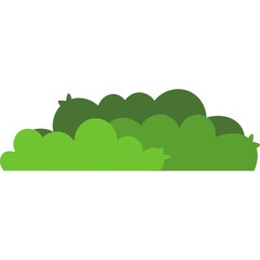 Obraz premium Green Bushes 