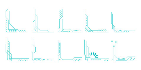 Circuit Technology Corner Frame