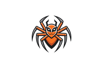 Fototapeta premium spider on a white background