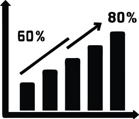 bar graph, graph, chart, financial data, upward trend, business analytics, success, growth, statistics

