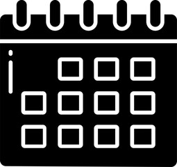 calendar Illustration on a white background     