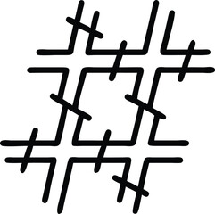 Obraz premium hashtag,black and white,simple,minimalist,clean,modern,abstract,graphic,illustration,typography 