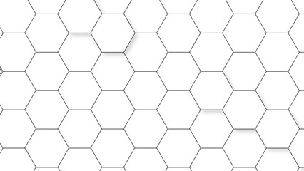  Abstract white 3d hexagon light creative digital concept vector surface tile and mosaic background . multicolor hexagon geometric honeycomb texture background. creative decorative element fabric .