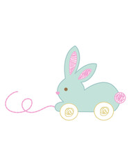 Cartoon cute hand-painted pattern